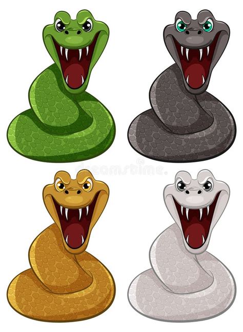 Image result for How to Draw a Python Snake Open Mouth Wide-Open