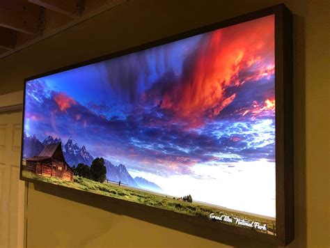 Wall Art With Led Light at Kristie Rhodes blog