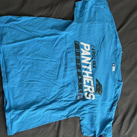 Carolina Panthers T-Shirt/ Team Apparel Size Large... - Depop