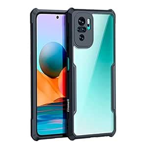LIRAMARK Transparent Clear Shock Proof Back Cover Case Designed for ...
