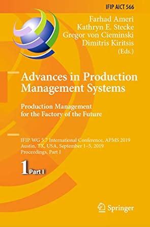Advances in Production Management Systems. Production Management for ...