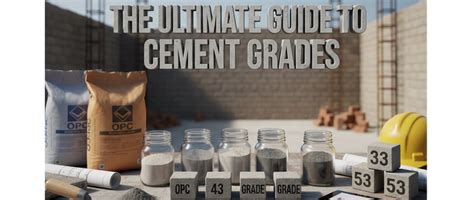 The Ultimate Guide to Cement Grades: OPC, PPC, 33, 43, and 53 Grade ...
