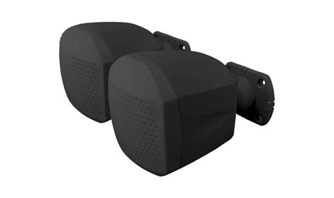 Wall-mounted audio speaker IP66 (pair) - black | Speakers | Sentio | Ekinex