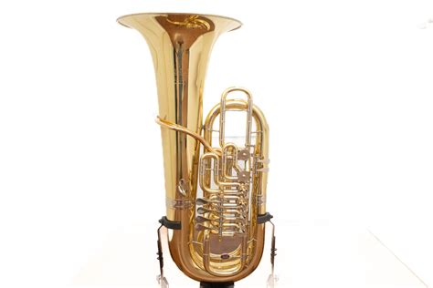 B&S F-Tuba 3100 • 6 Ventile • Goldmessing-Mundrohr • Minibal • inkl. K ...