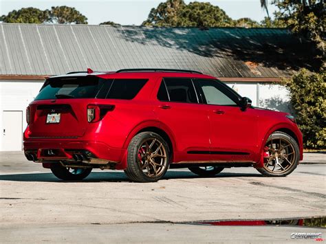 Tuning Ford Explorer ST 2022, rear