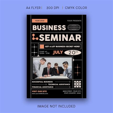 Business Seminar Poster 的图像结果