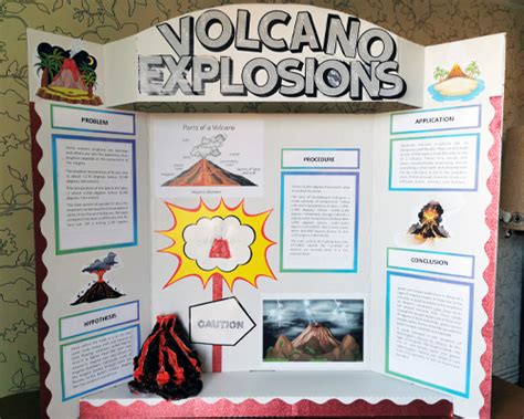 Image result for Exploding Volcano Science Project