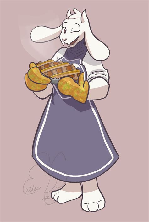 Toriel made you a pie~ (art by Butterdy) : r/Undertale