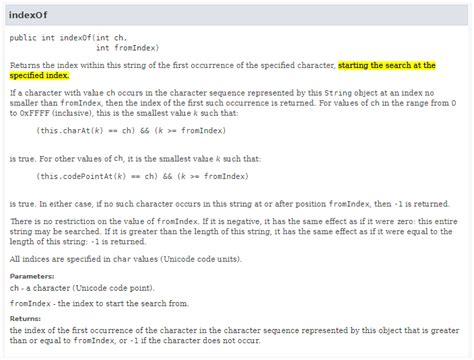 Indexof Java 的图像结果