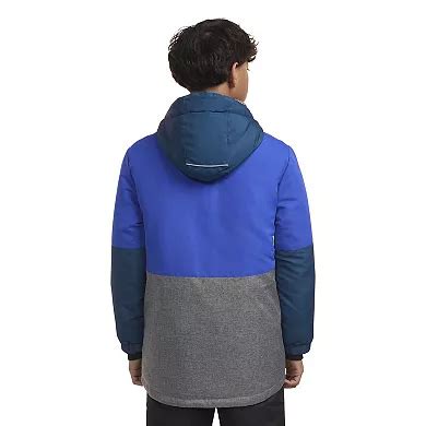 Boys 8-20 Hurley Colorblock Heavyweight Water Resistant Snowboard Jacket