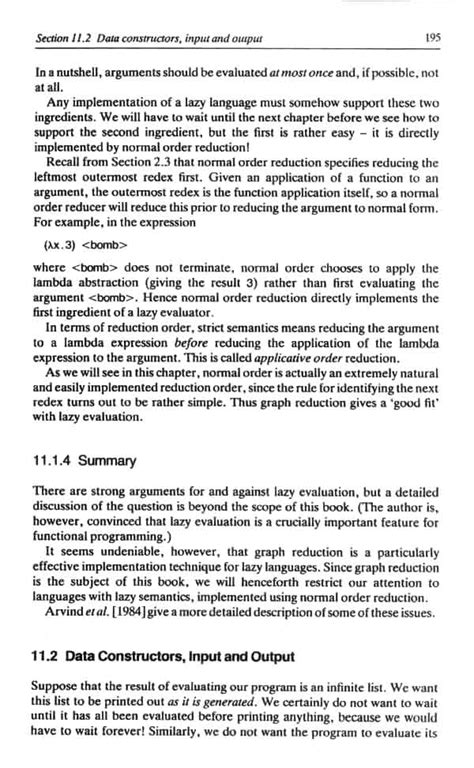 The Implementation of Functional Programming Languages