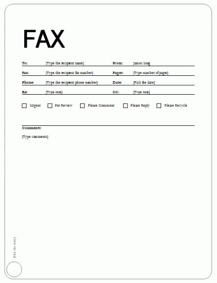 Image result for How to Write a Fax