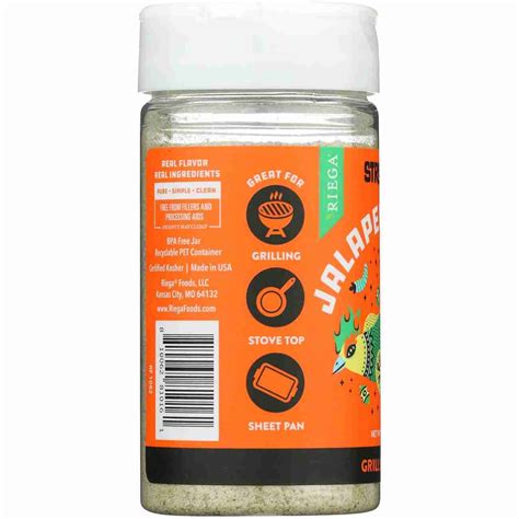 Riega Jalapeno Citrus Grill Seasoning (Best by 11-20-25) - Food E Concepts
