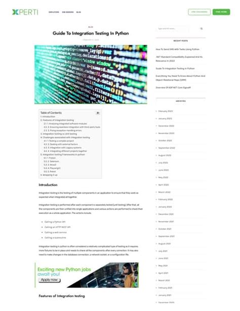 Image result for Python Integration Testing Example