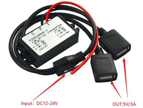 5V 3A Dual USB Step Down Buck Converter Module - DFRobot | Mouser
