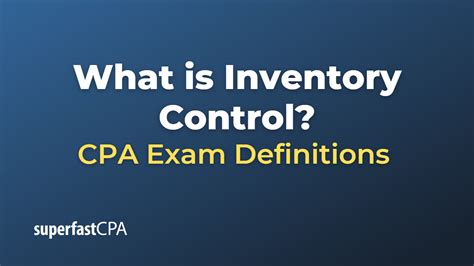 Image result for What Is Inventory Control