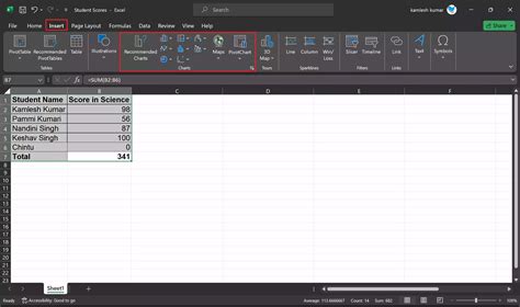 How to Pull Excel Graph into PowerPoint 的图像结果