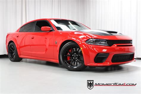 Red Dodge Charger Hellcat