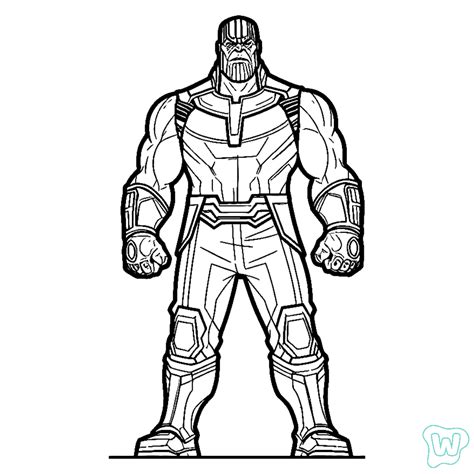 37 Thanos Coloring Pages - Printable PDF Pages