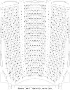 Warner Theater Seating Chart With Seat Numbers | Cabinets Matttroy