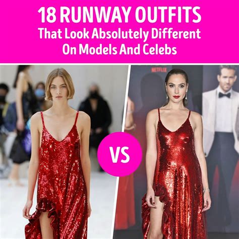 18 Runway Outfits That Look Absolutely Different On Models And Celebs ...
