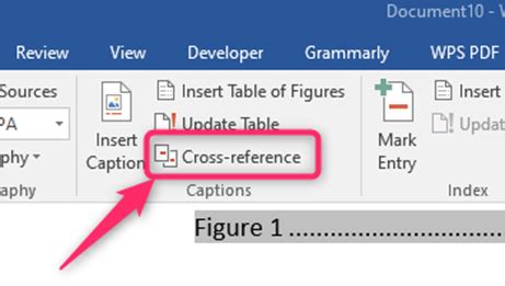 Rezultat imagine pentru Add Cross Reference in Word
