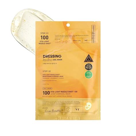 VT Cosmetics Vita Reedle Shot 100 2-Step Hydrogel Mask - Beauty ...