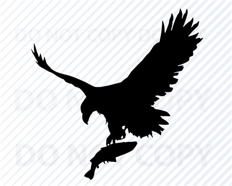 Sitting Eagle Silhouette