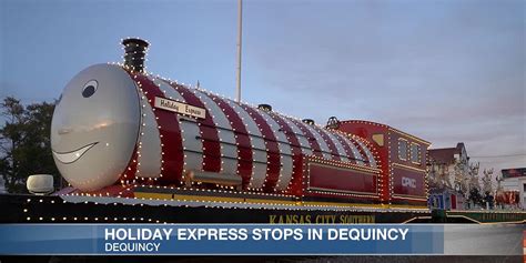 Holiday Express train stopping in SWLA this week
