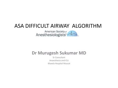 Image result for Intubation Algorithm