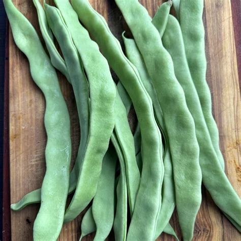 Italian style flat green beans | romano bean recipe - SecondRecipe