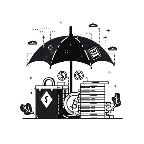 Asset Protection Vector Concept Black Illustration, Assets, Protection ...