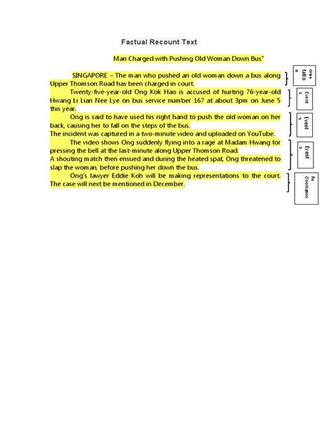 Image result for Factual Text Examples