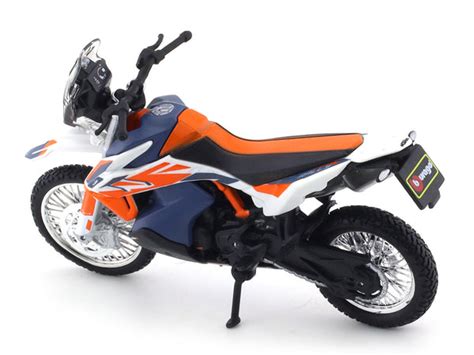 KTM 790 Adventure R Rally blue 1:18 Bburago diecast scale model bike ...