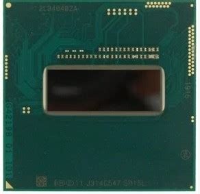 Intel core i7-4700MQ 2.4 GHz CPU - Lenovo ThinkPad