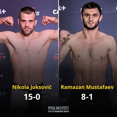 MMA RESPECT | 🚨 Joksović nastupa na ARES 26 ️ Nikola Joksović (15-0) vs ...