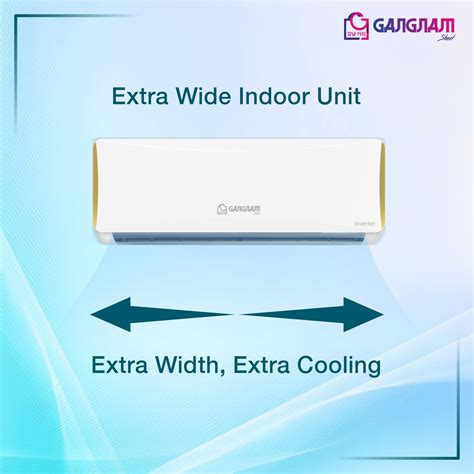 Buy Gangnam 1 Ton 3 Star 5 In 1 Convertible Inverter Split AC ...