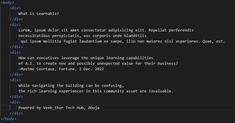 Image result for HTML Semantics Tutorial