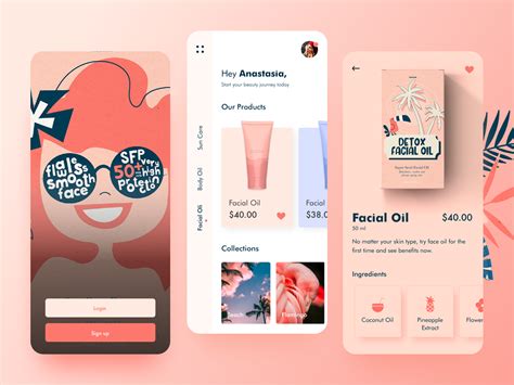 Salon & Beauty Services Mobile App design | Search by Muzli