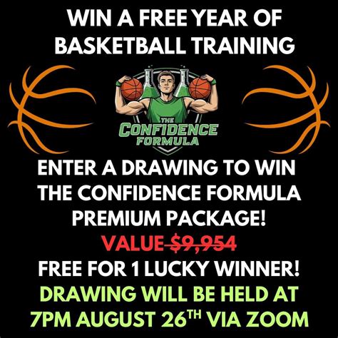 FREE Year of Basketball Training - Drawing on August 26th! , Online ...
