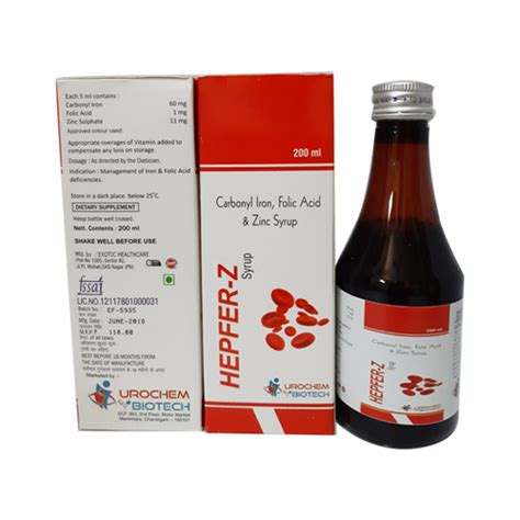 HEPFER-Z Syrup Urochem Biotech