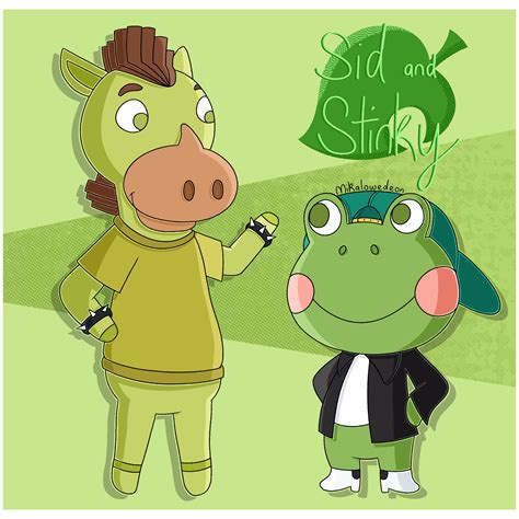 sid and stinky animal crossing by terriperry on DeviantArt