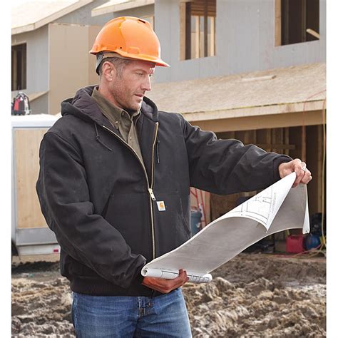 Carhartt Men's Quilted Flannel-Lined Active Jacket - 607658, Jackets ...