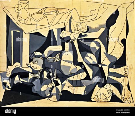 The Charnel House, 1944-45 (Painting) by Artist Picasso, Pablo (1881 ...