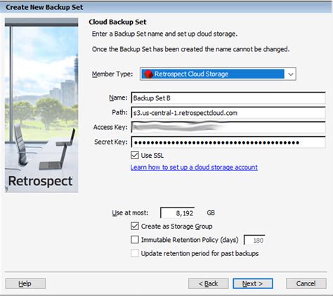 Retrospect Backup 的图像结果