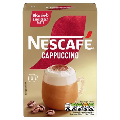 Nescafe Gold Cappuccino, 4.37 oz ℮ 124 g : Amazon.in: Grocery & Gourmet ...