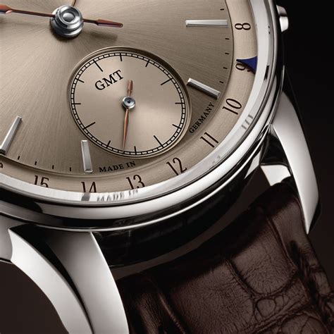 Moritz Grossmann BENU GMT White Gold Champagne Dial - Premium German ...