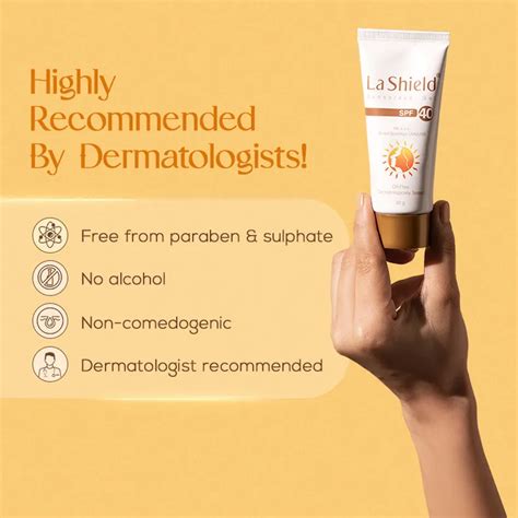 Buy La Shield SPF 40 PA+++ Sunscreen Gel, 50 gm | 19 Minutes Delivery ...