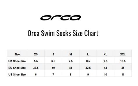 Orca खुले पानी में तैरने वाले मोज़े