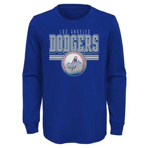 Los Angeles Dodgers MLB Boys Long-Sleeve Tee - Walmart.com